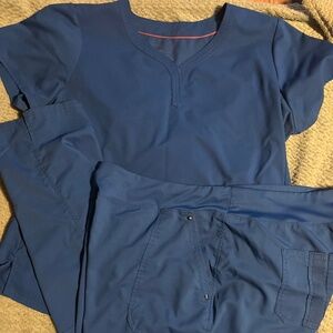 Healing Hands Purple Label Scrub set